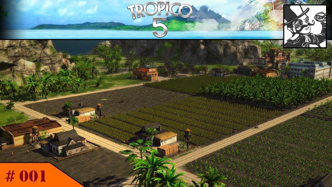 Tropico 5:  #01 Building a small Farming Paradise!