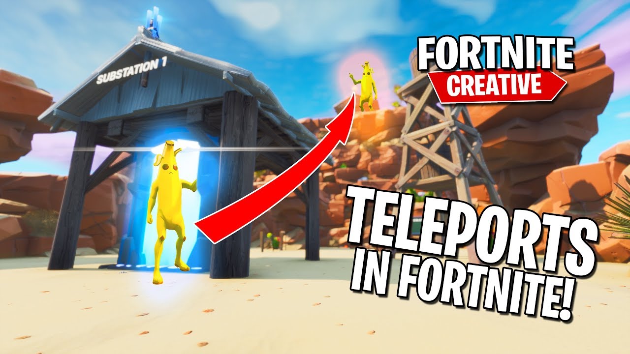 How to make TELEPORTS in Fortnite Creative