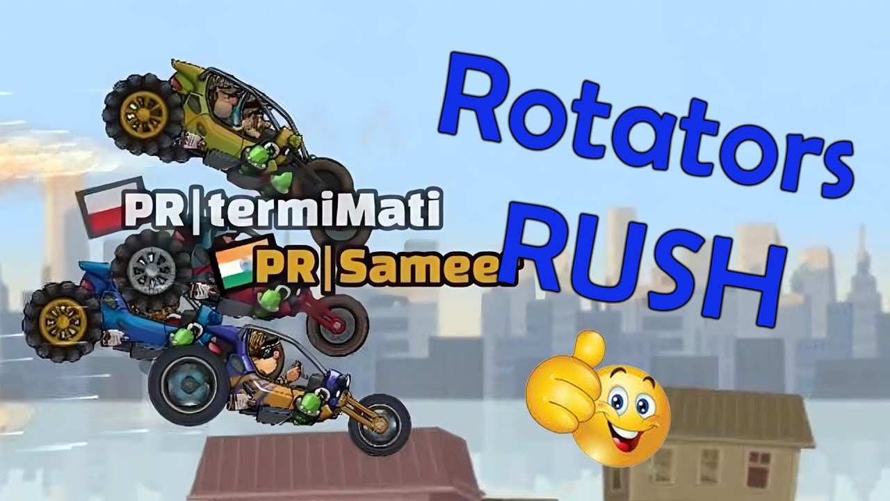 Hill Climb Racing 2 ROTATORS RUSH | Let's make this Channel Active