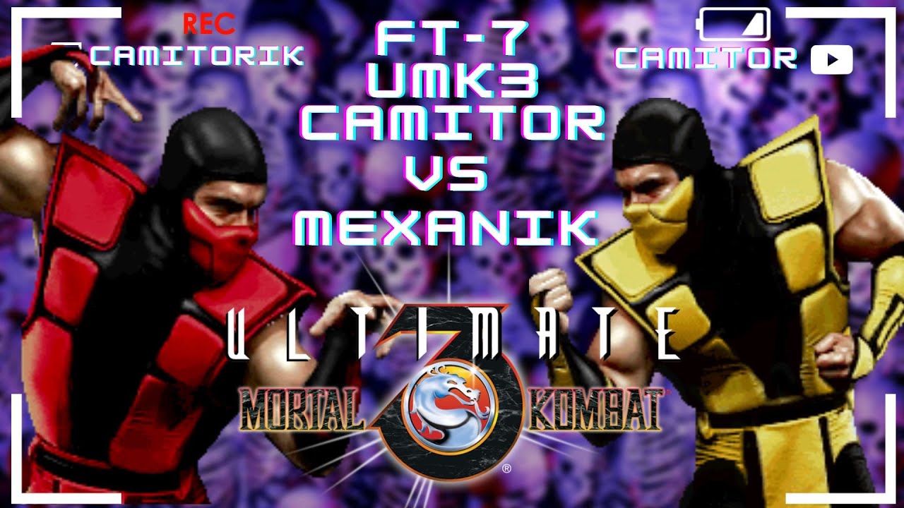 CAMITOR VS MEXANIK FT-7 | Ragequit #2 | UMK3 | #umk3online #umk3 #mktonline #retro #retrogaming