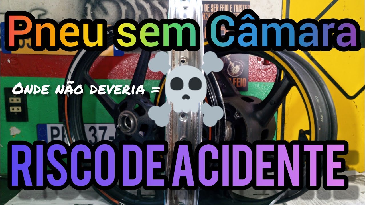 PNEU ADAPTADO SEM CÂMARA DE AR, RISCO REAL