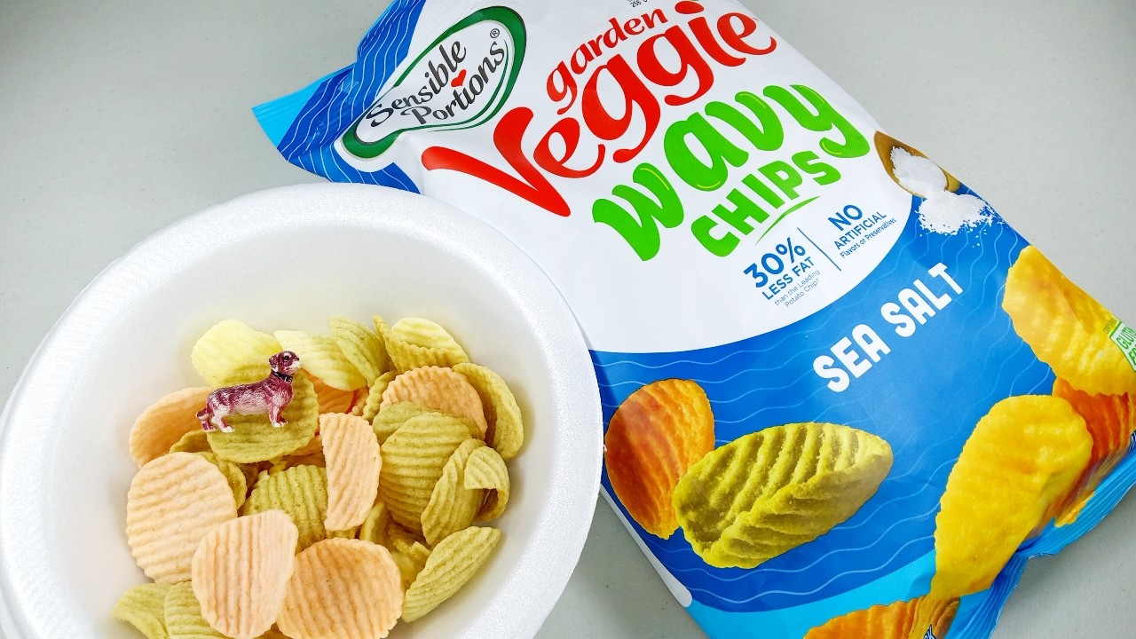 Unboxin Doxin - Sensible Portions Garden Veggie Wavy Chips Sea Salt Flavor
