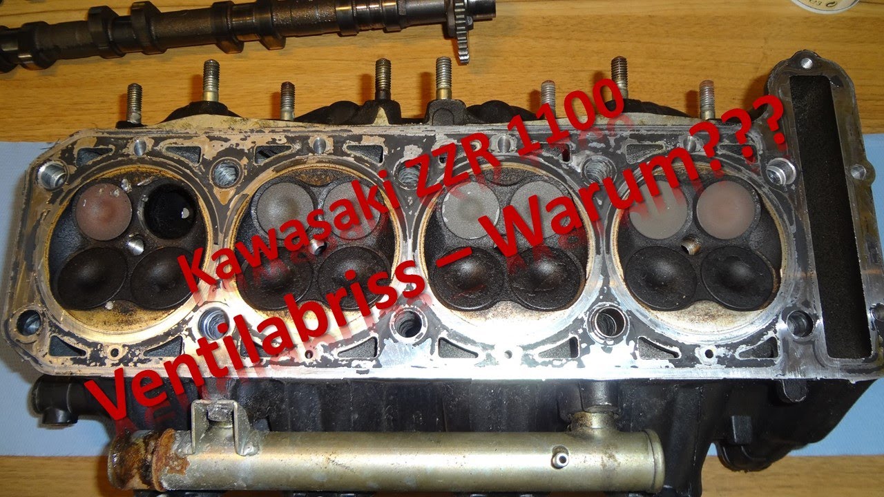 ZZR1100 Motor Endoskopieren, was kannst du sehen?