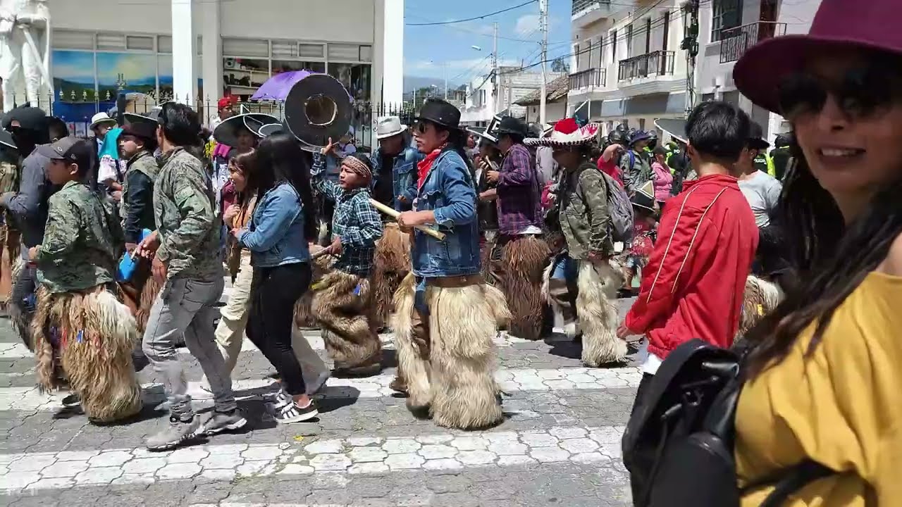 Toma de la plaza-Cotacachi-Imbabura-Ecuador-24 de junio-2024-parte 2