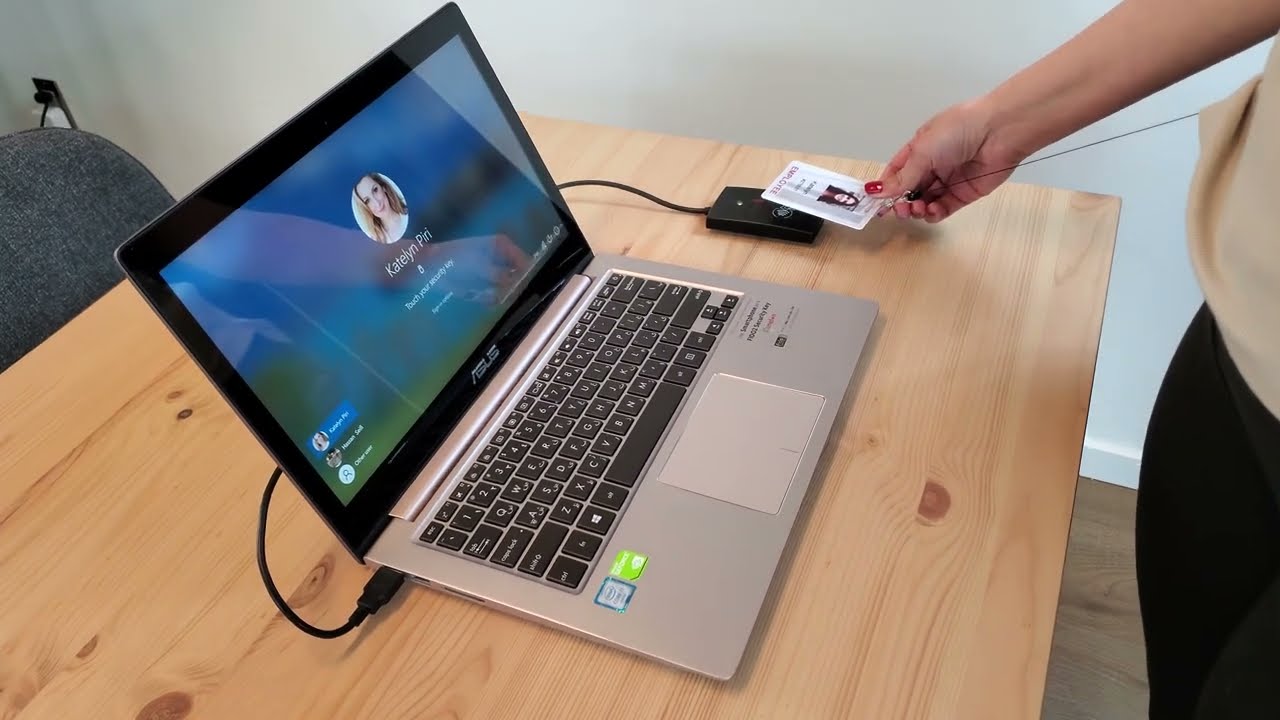 Azure AD joined Computer Windows Passwordless Login with Access Card as a FIDO Security Key