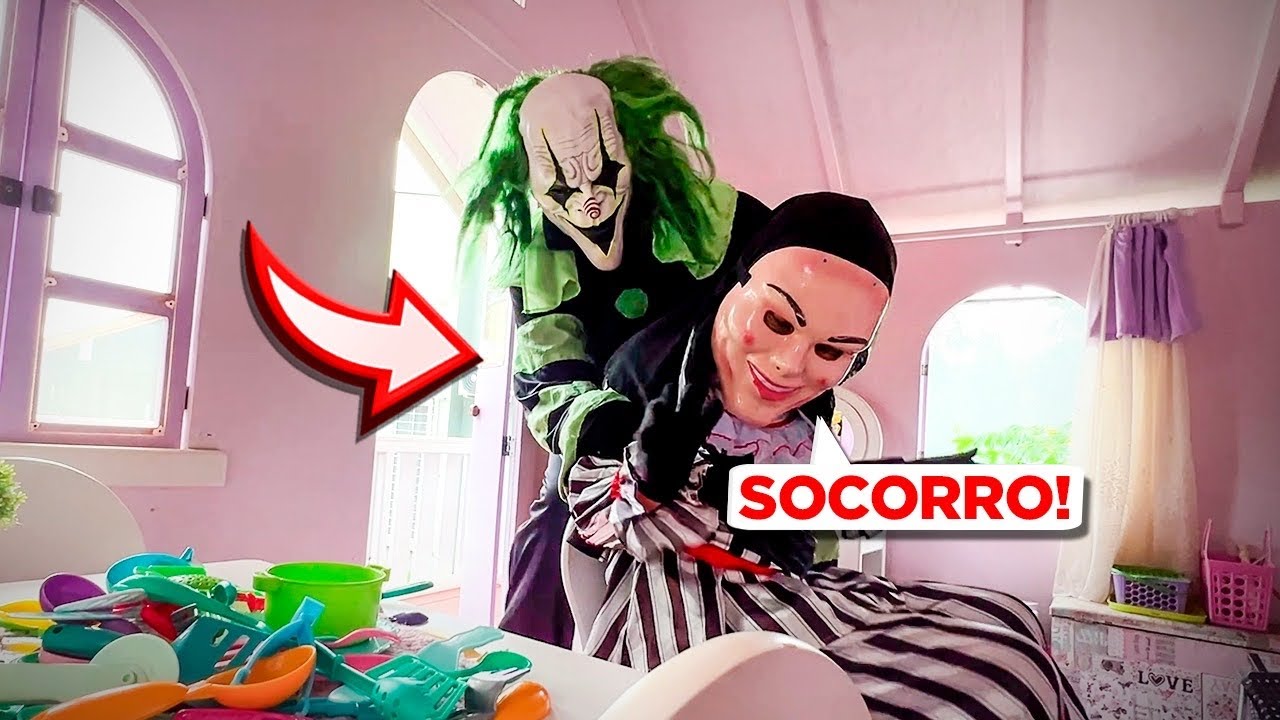 O CORINGA RAPTOU TODOS OS PALHAÇOS EM NOSSA CASA !!! 😱🤡
