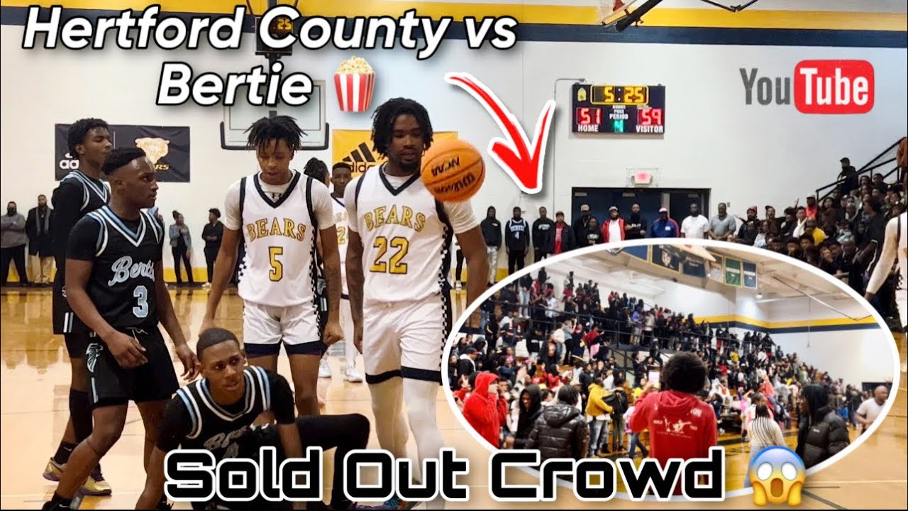 Game Of The Century?! Hertford County vs Bertie Sold Out Crowd 😱🍿