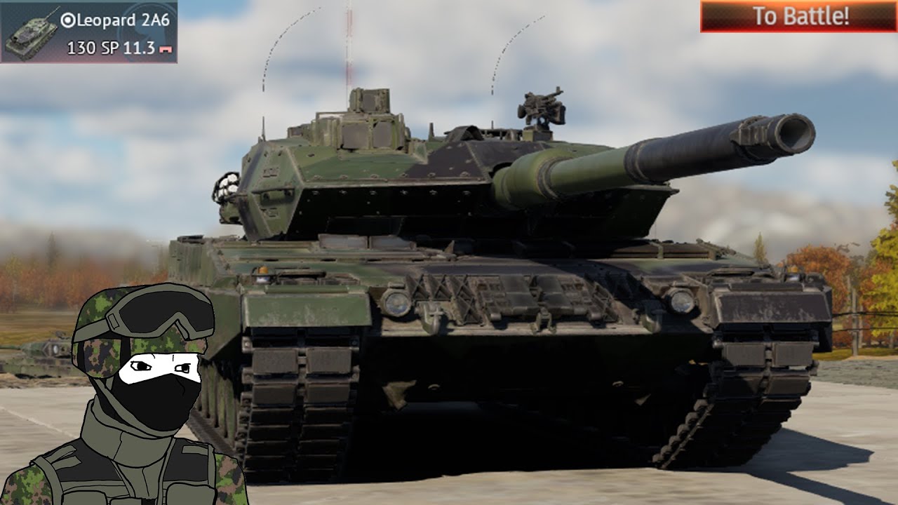 Finnish Leopard 2A6 is OP!!