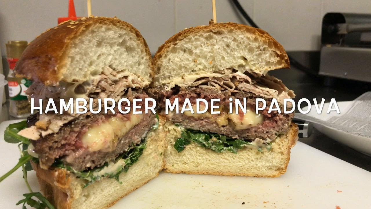 Hamburger made in Padova, ve lo prepara Giampiero Martiniello