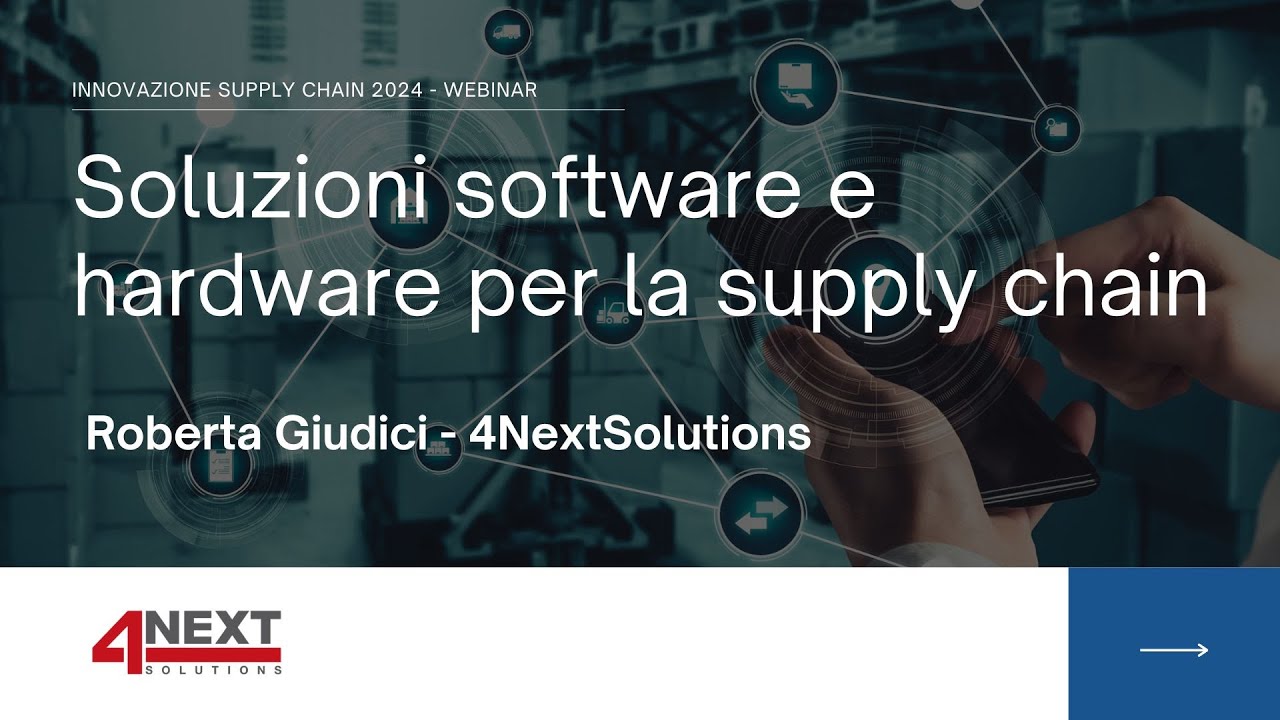Magazzino Intelligente: ottimizzazione e controllo con il WMS - Intervento LCS | 4NEXT