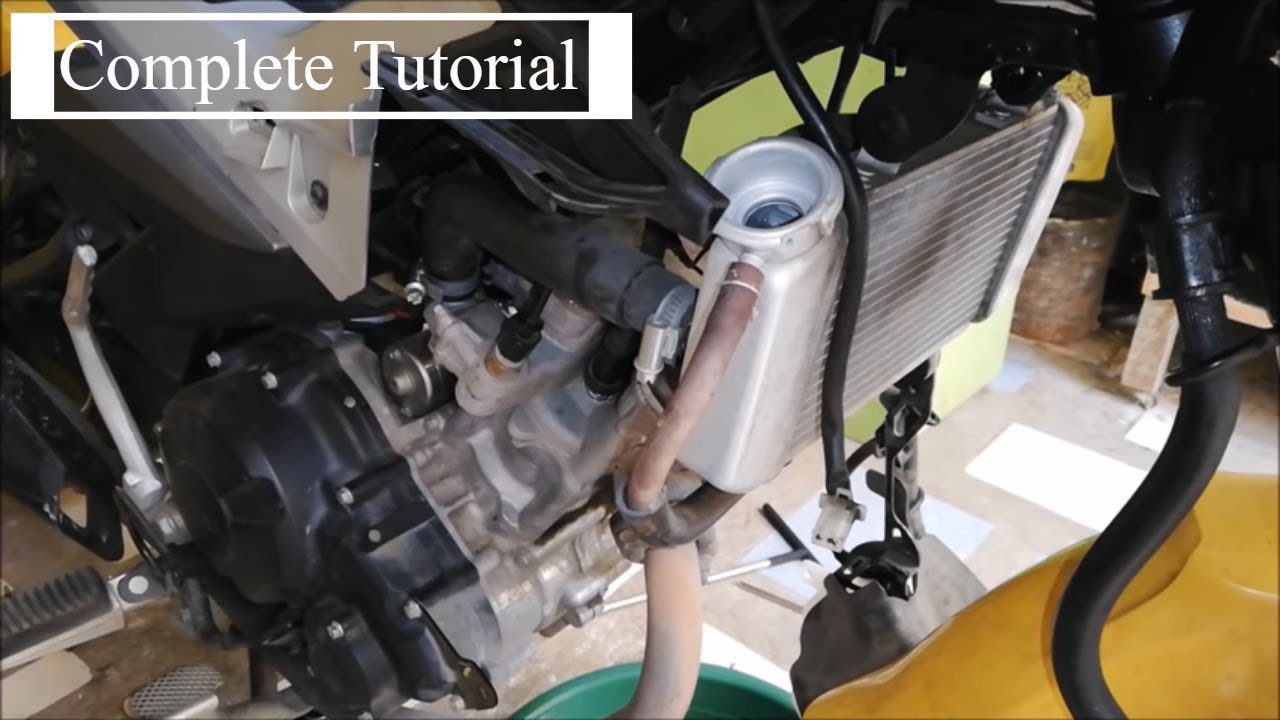 SNIPER 150 COOLANT CHANGE (FULL TUTORIAL)
