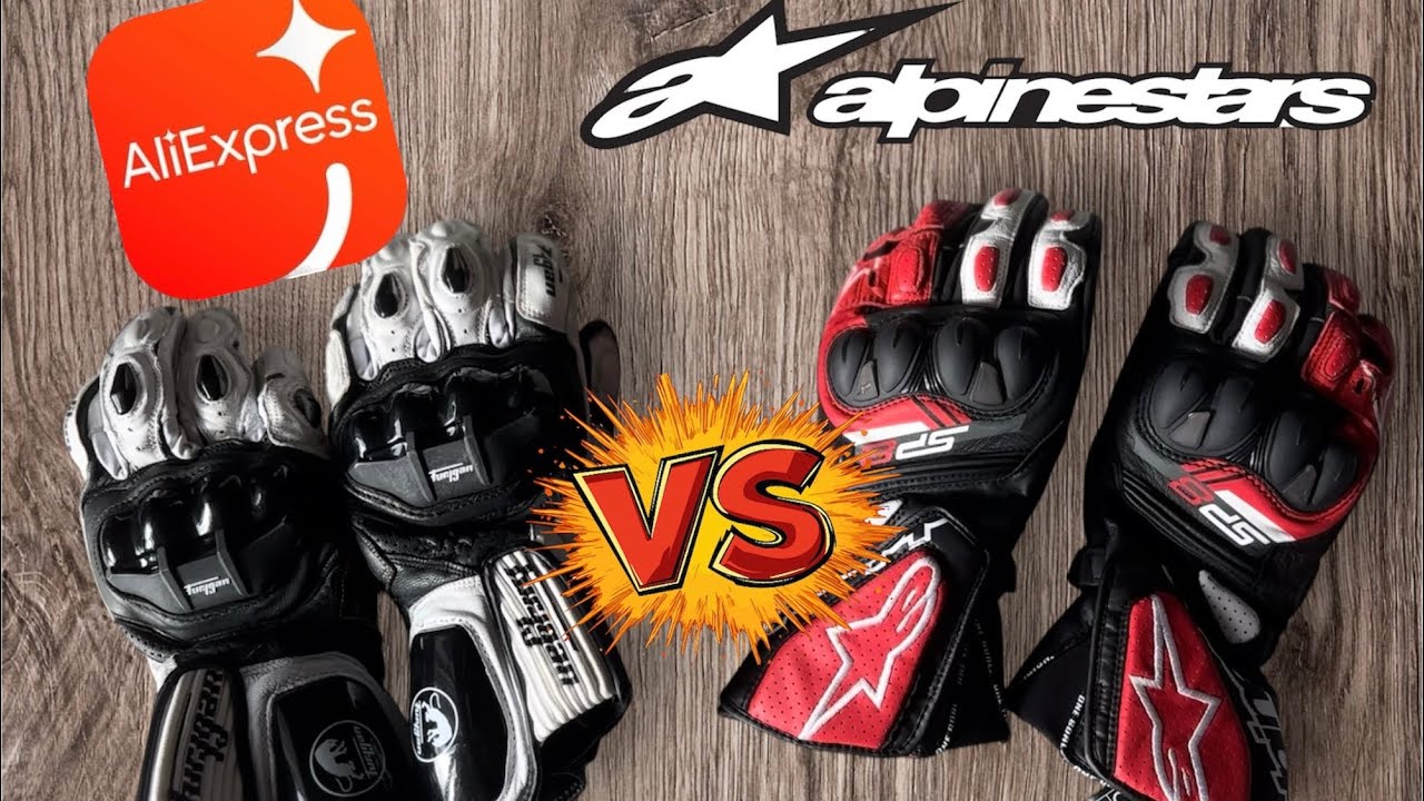 J&rsquo;ai achet&eacute; les pires gants moto sur Aliexpress ! Gants Moto ALIEXPRESS Vs ALPINESTARS ATTENTION ⚠️