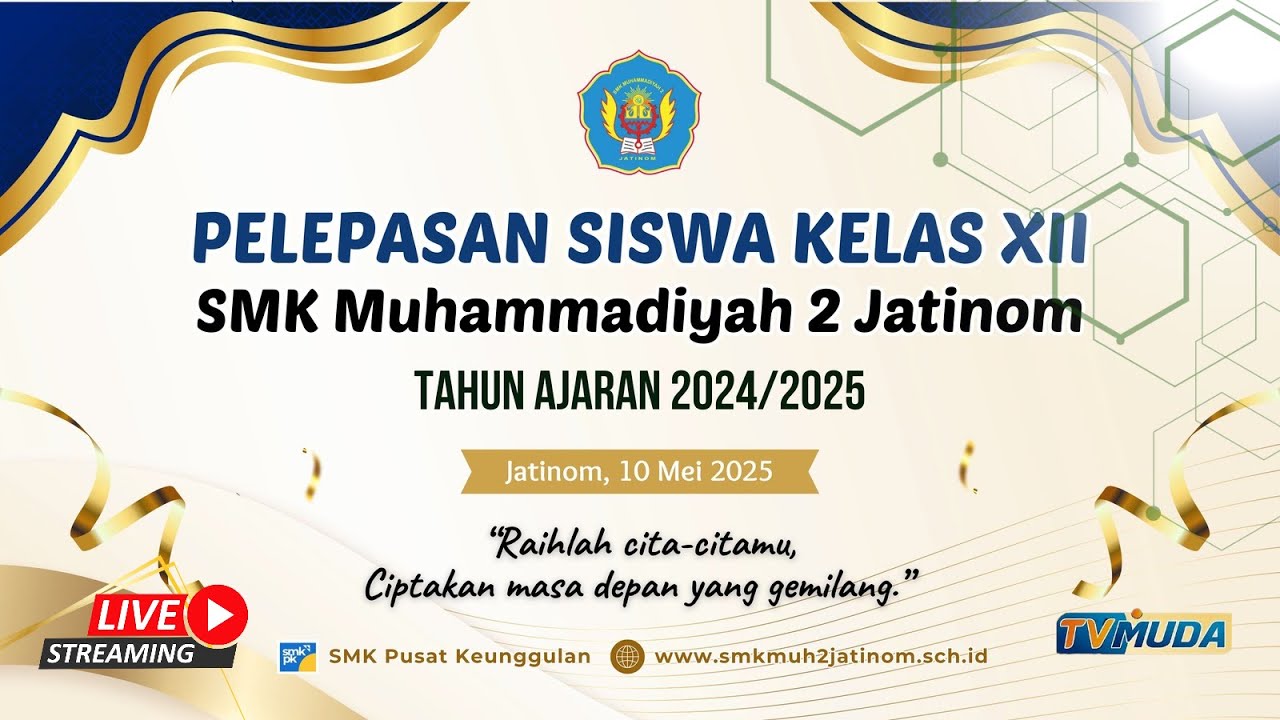 PELEPASAN SISWA KELAS XII SMK MUHAMMADIYAH 2 JATINOM