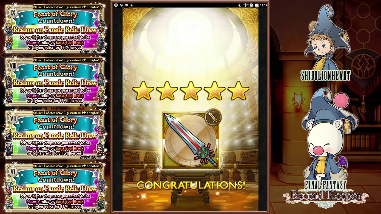 PARATA DEI REGNI | Final Fantasy Record Keeper ITA (FFRK ITA)