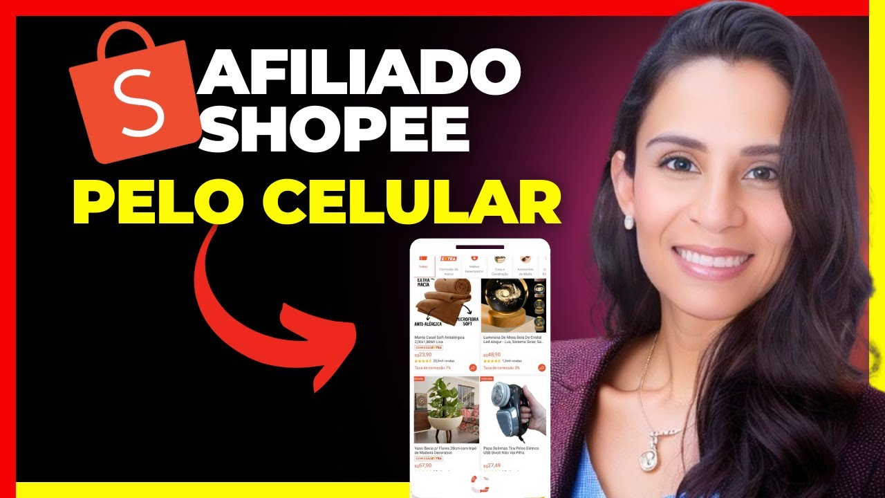 COMO Ser  AFILIADO da  SHOPEE pelo CELULAR E PEGAR OS SEUS LINK DE FORMA CORRETA PASSO A PASSO 2024