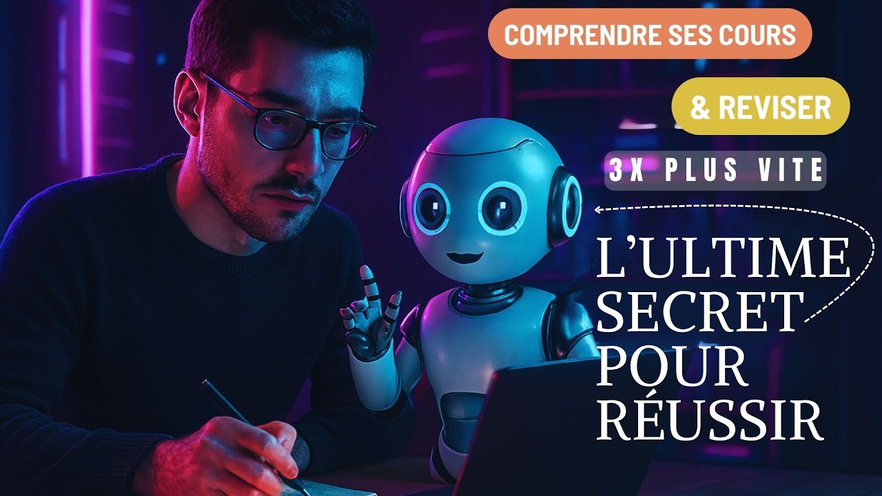 Comment comprendre ses cours 3x plus vite avec l’IA (Méthode spéciale examens)