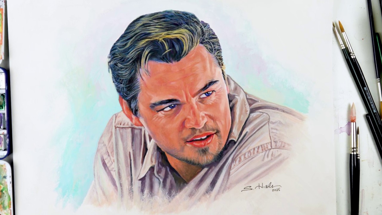 How to Paint a Realistic Portrait in Watercolor - Step by Step