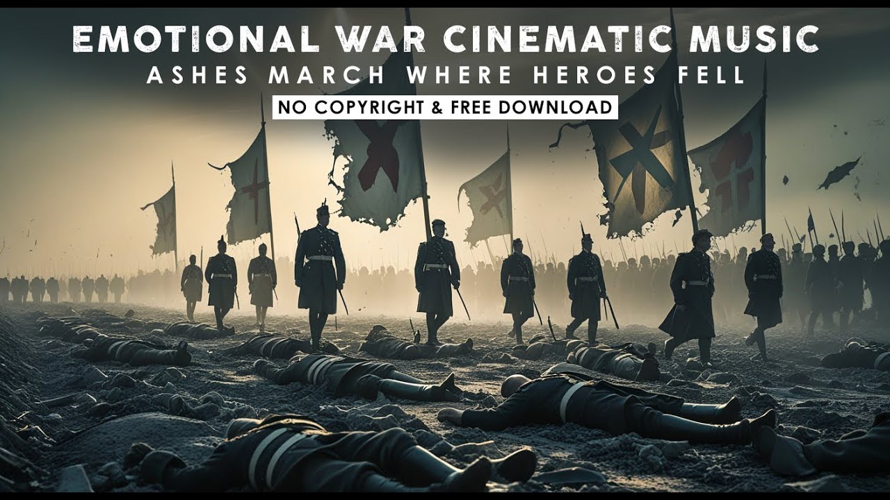 Emotional War Cinematic Music - Ashes March Where Heroes Fell | (No Copyright)