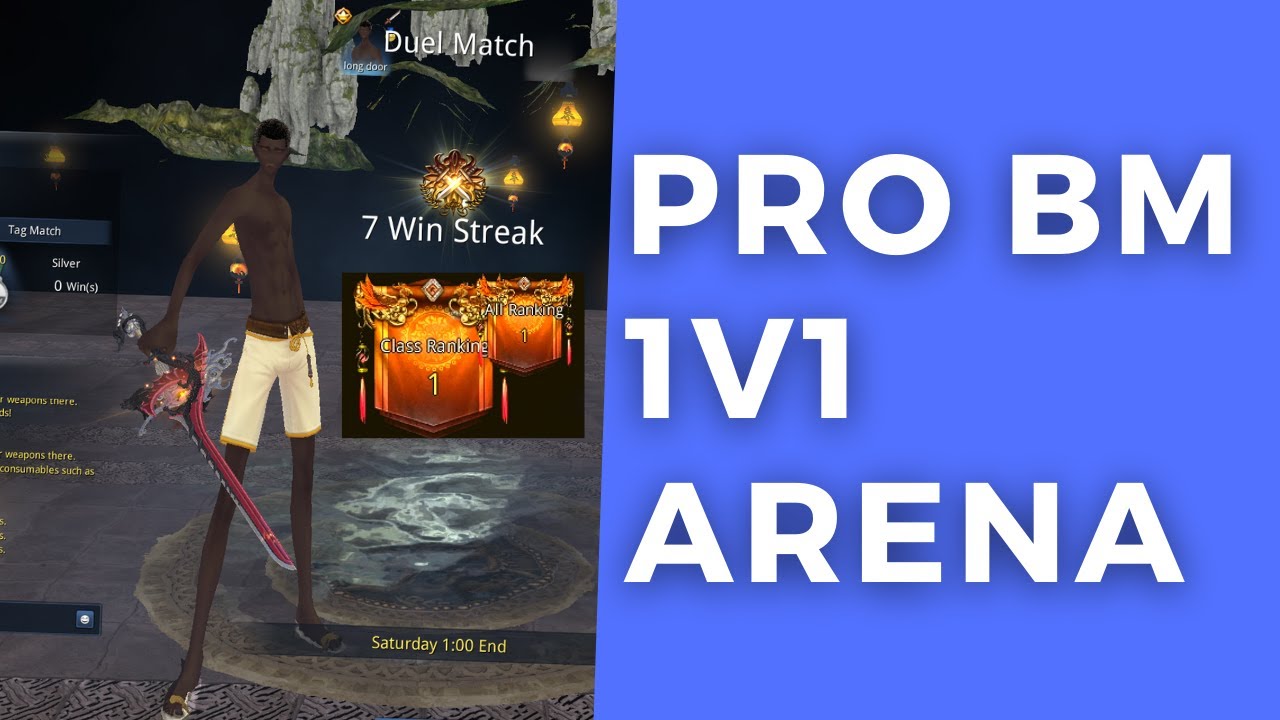 [BNS] PvP - BM 1v1 (Light BM - Quick Arena Climb)
