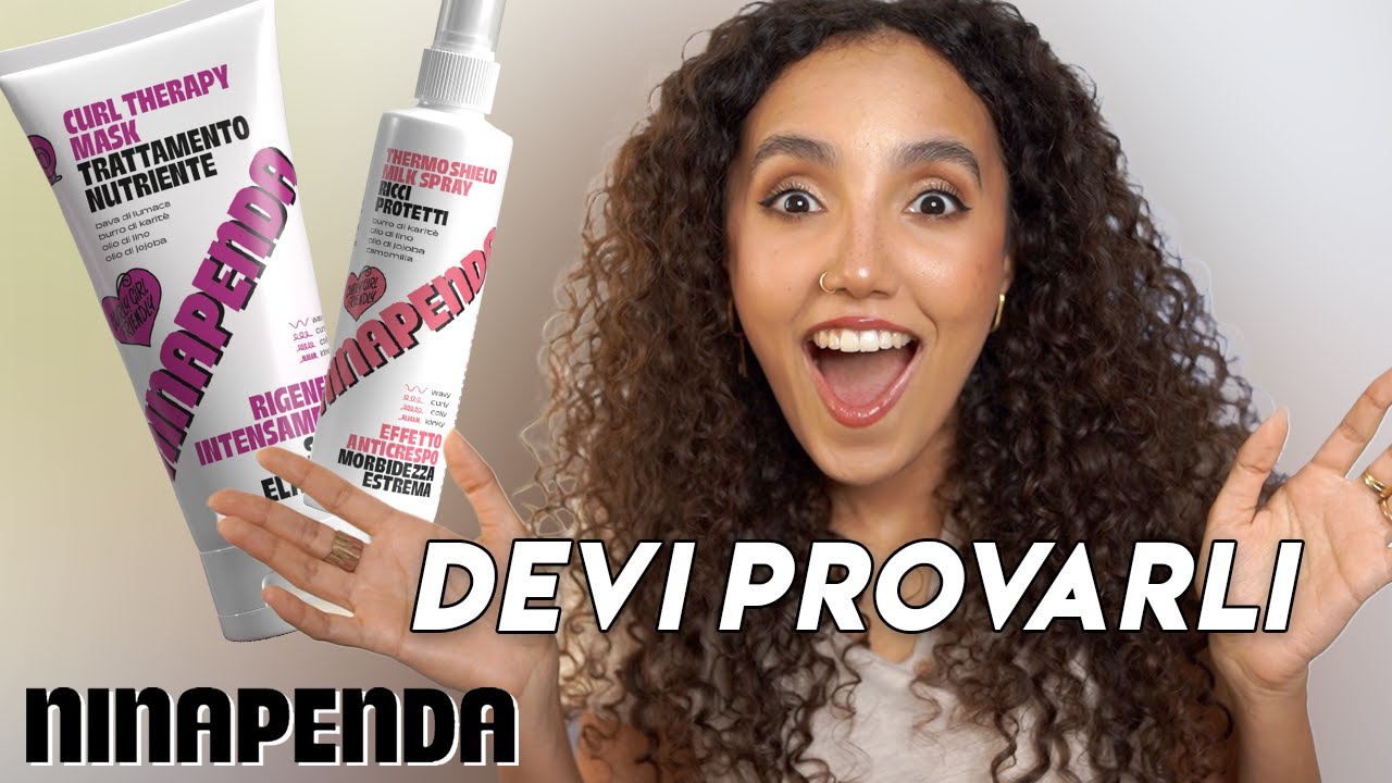 NUOVI PRODOTTI: IL TERMOPROTETTORE PER CAPELLI RICCI E LA MASCHERA RIGENERANTE