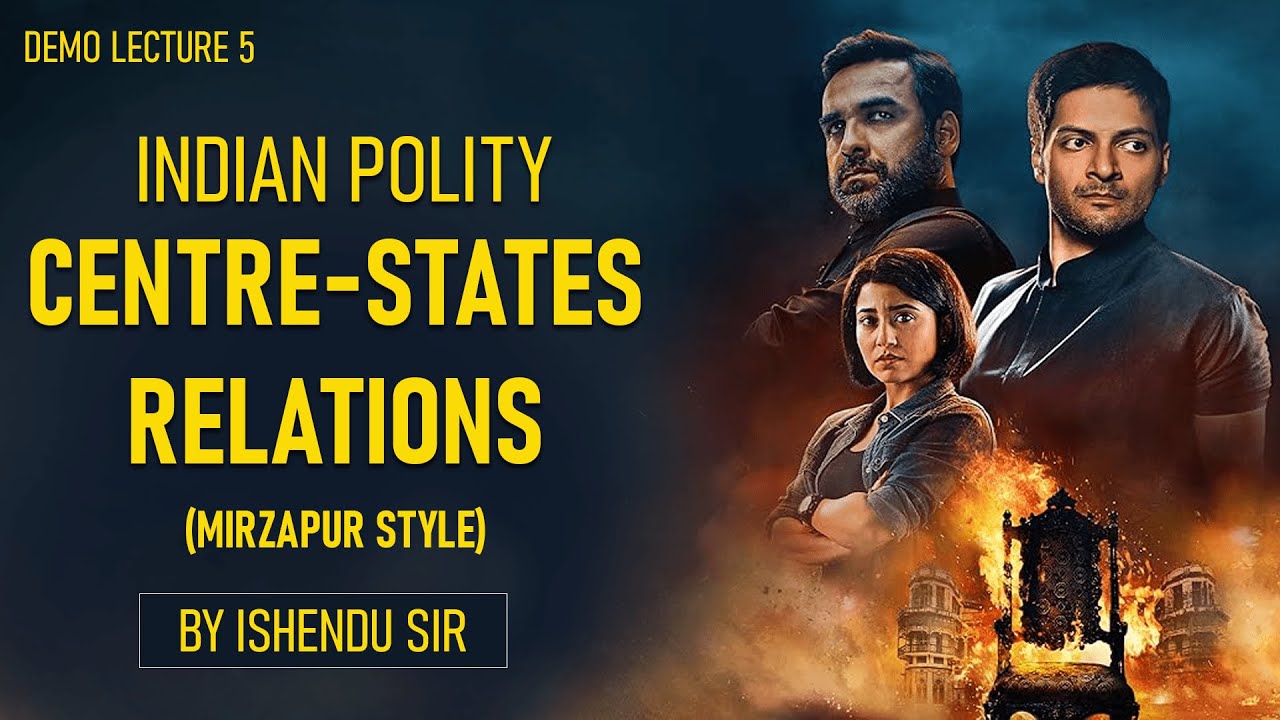 Indian Polity | Centre - States Relations Explained with Mnemonics | SSC CGL & RRB NTPC