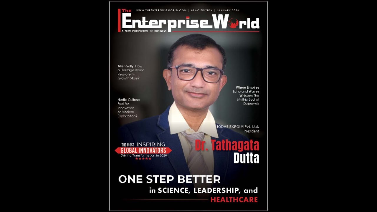 Interview in The Enterprise World Magazine.