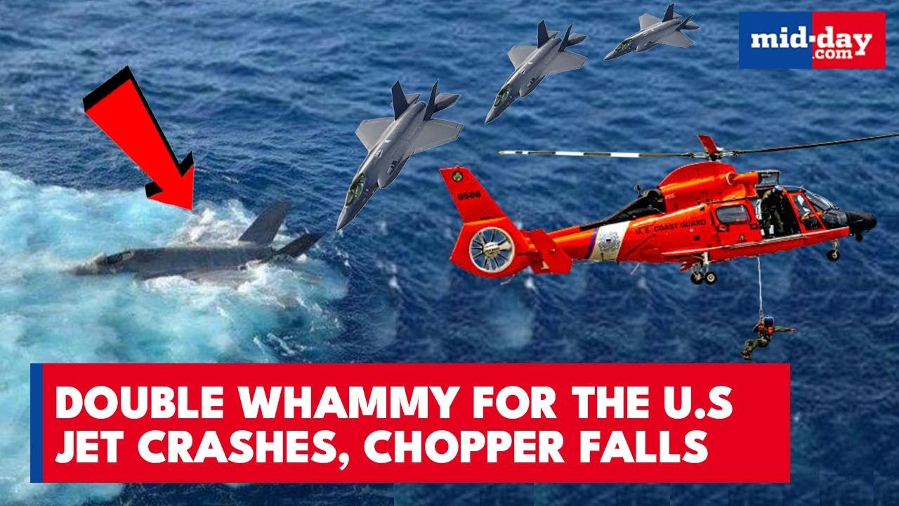 America's BIG DISASTER: Navy Jet AND Chopper CRASH Moments Apart in South China  Sea| WATCH