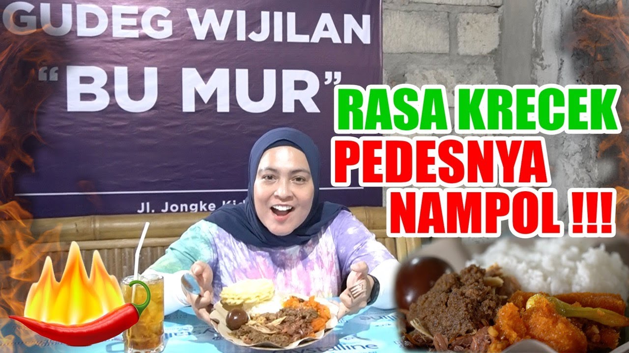 GUDEG WIJILAN , RASA KRECEK PEDESNYA NAMPOL ‼