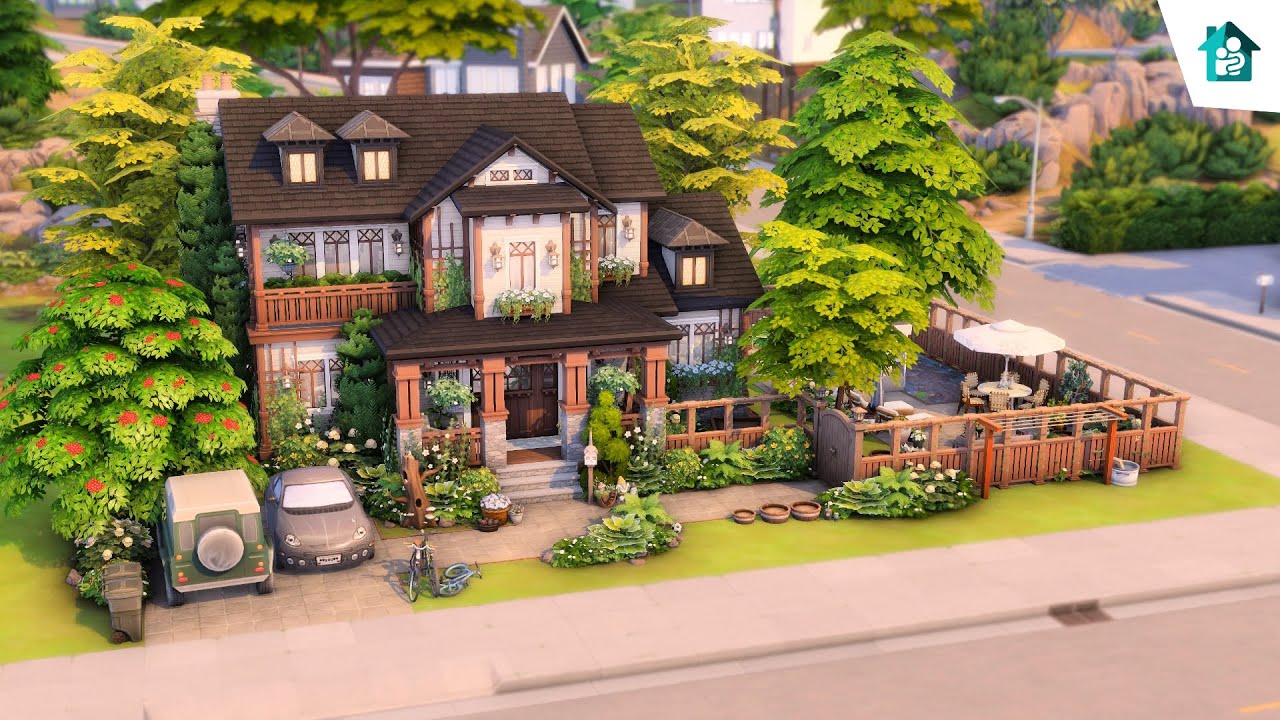 Cozy Family Home 🧸// The Sims 4: Growing Together // Speed Build // #Chrissie5Shell // No CC