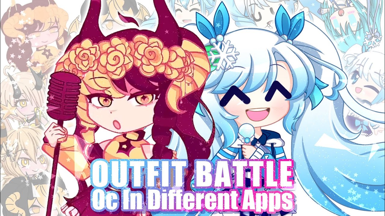 #y3llowdiffapps || Oc In Different Apps || @y3llowx  VS @G-LIFEForce || Fake Collab || Gacha FNF
