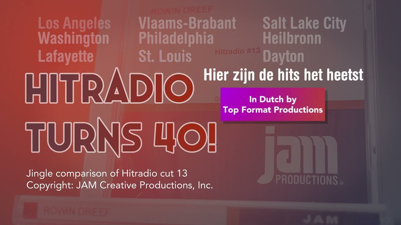 Hitradio turns 40: jingle comparison of Hitradio cut 13