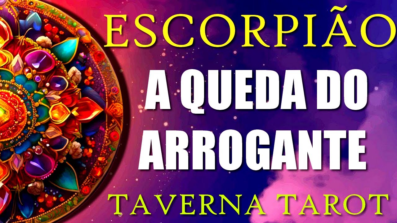 ESCORPIÃO ♏️🌊 •A QUEDA DO ARROGANTE⚡️💥• #escorpiao