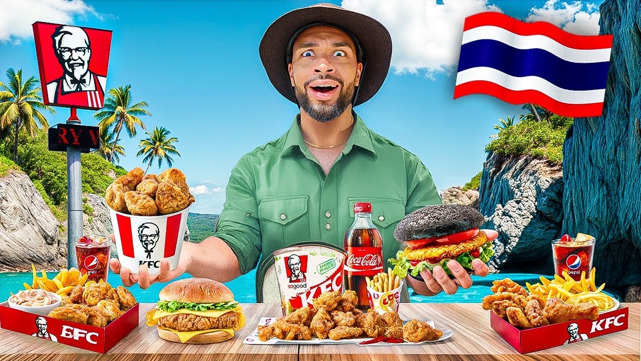 KFC IN THAILAND TESTEN 🍗 (CRAZY)