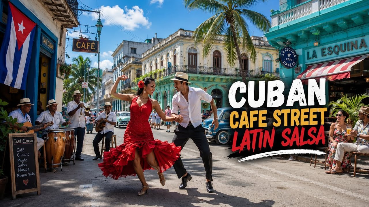 Cuban Cafe Street Salsa &ndash; Latin Dance Vibes | Havana Street Music (Instrumental) | Exoduss