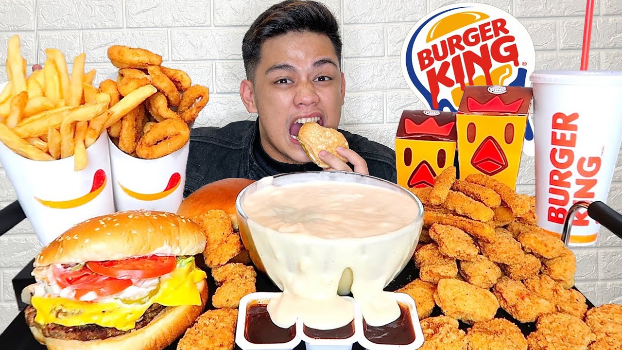 ORDERING THE ENTIRE MENU sa BURGER KING!! | (2m Celebration)