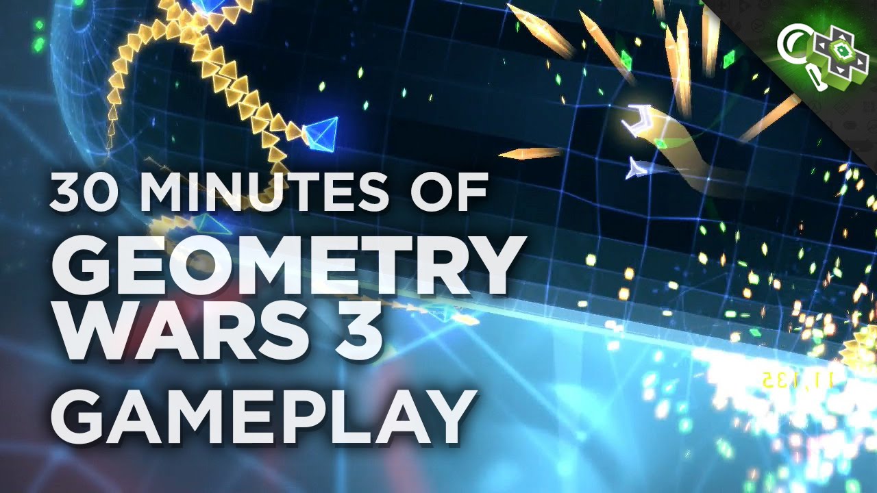 30 Minutes of GEOMETRY WARS 3 Gameplay! Classic Mode, Pacifism, Co-Op and More