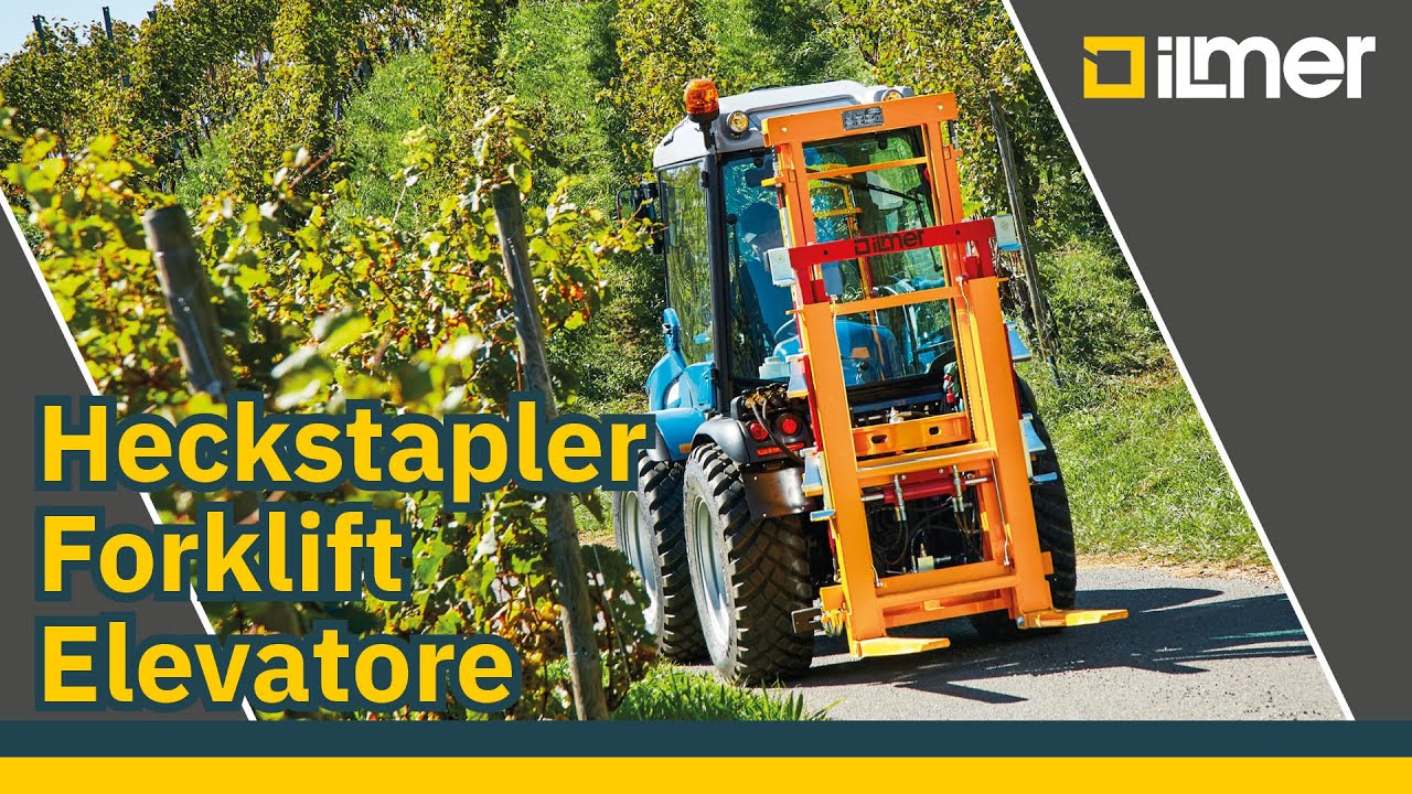 Ilmer tractor forklift K2-D