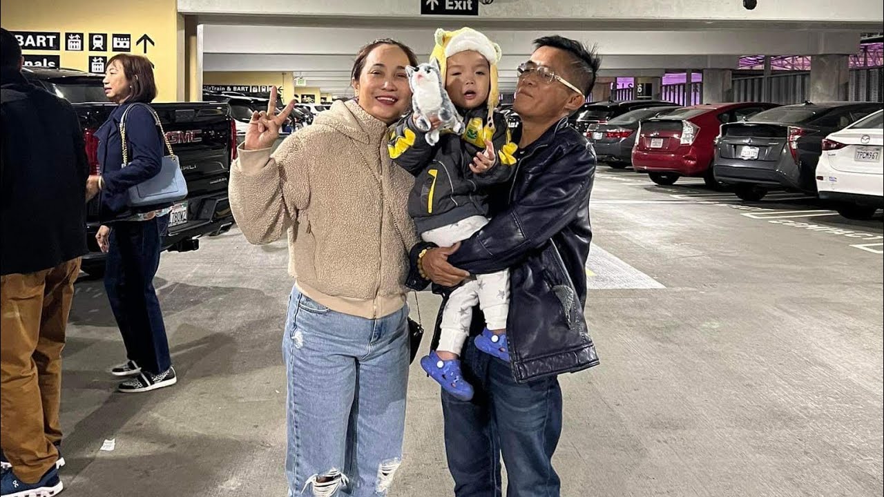 “ NIỀM VUI VỠ OÀ “ KHI ĐÓN CHÁU BRYAN VÀ MẸ THẢO TẠI SÂN BAY - NỬA NĂM XA CÁCH CỦA ÔNG CHÁU