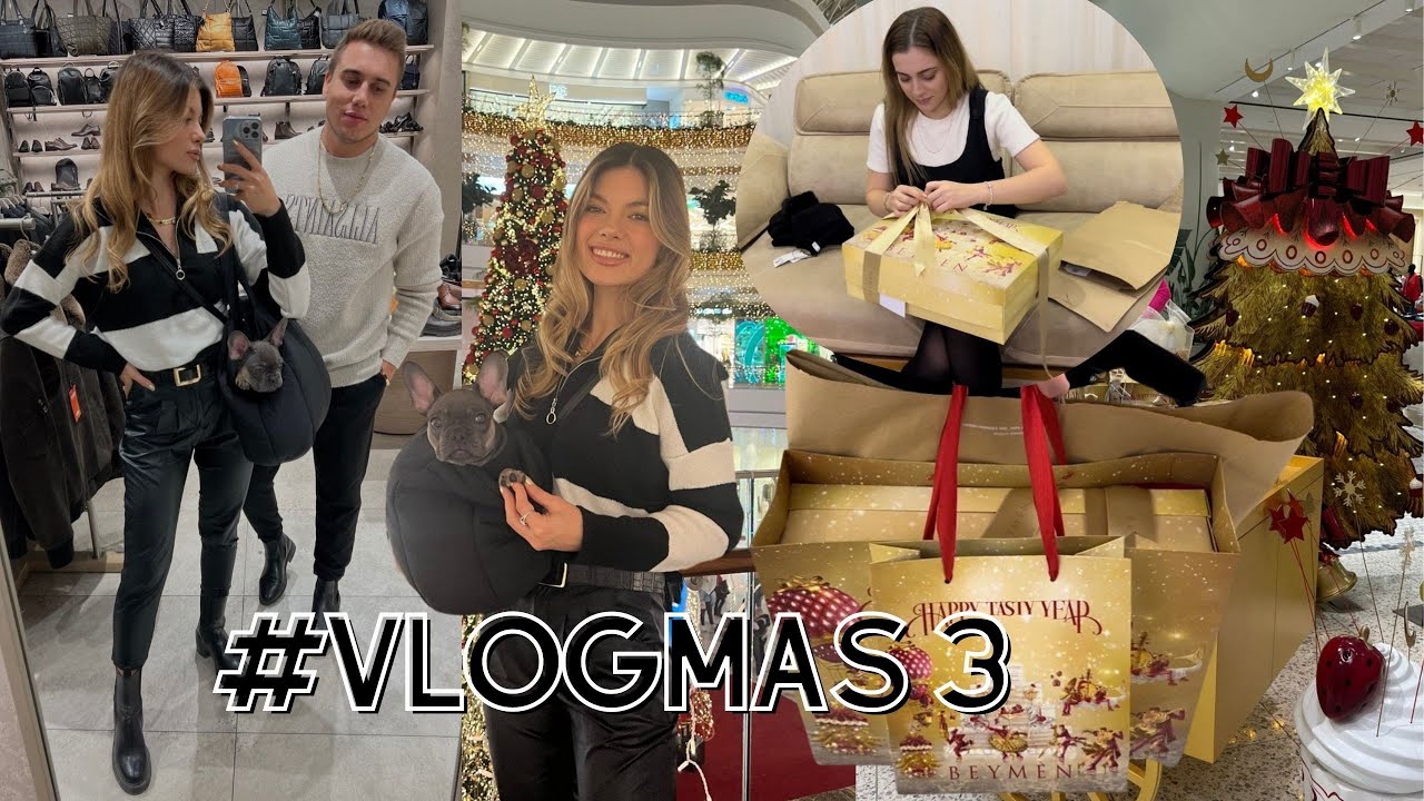 AVM'DE DOĞUM G&Uuml;N&Uuml; HEDİYESİ SE&Ccedil;İYORUZ 🎀 Benimle Hazırlanın, Cilt Bakım Rutinim #vlogmas