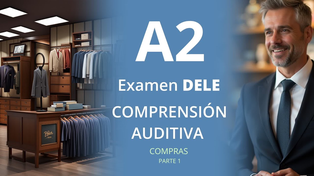 Examen DELE A2 comprensi&oacute;n auditiva | DELE A2 listening exam | Экзамен DELE A2 аудирование