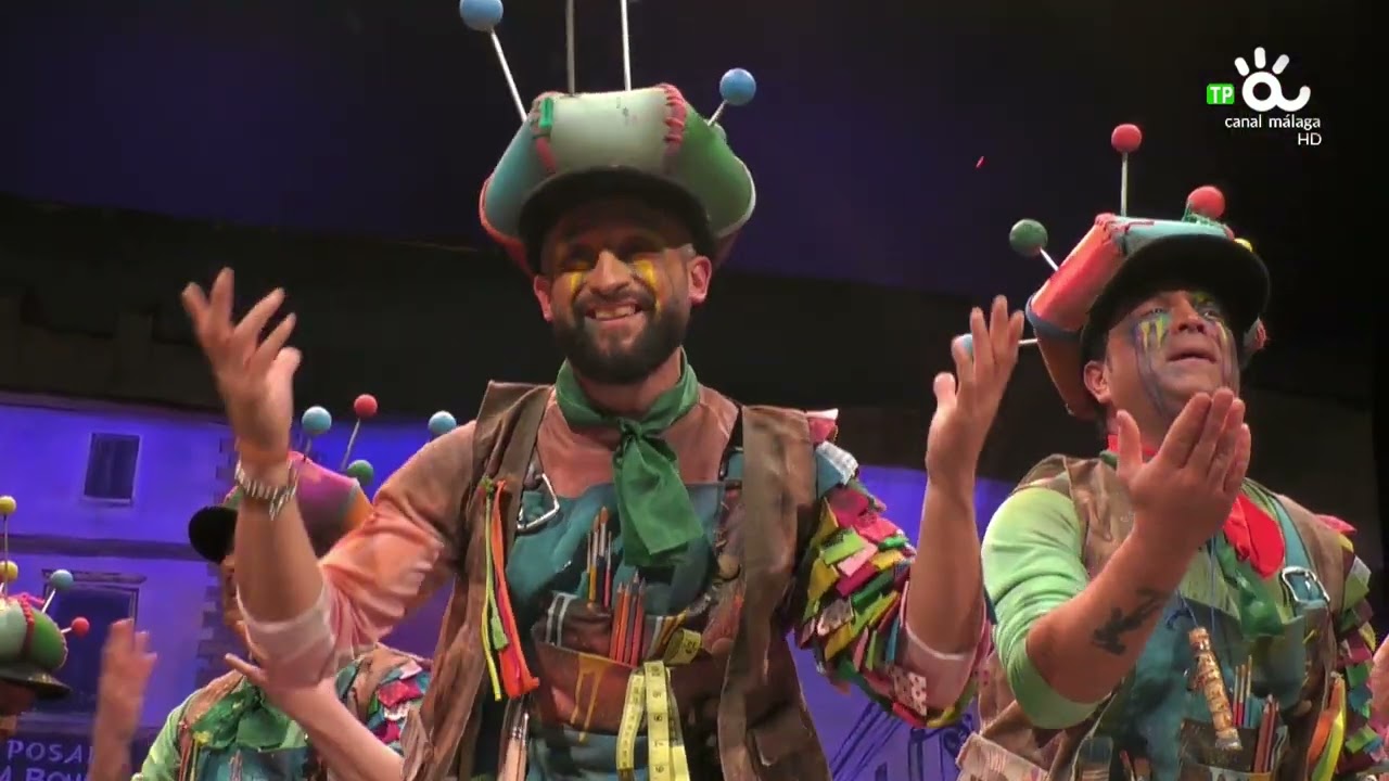 Comparsa 'Los artesanos de Málaga'   GRAN FINAL CARNAVAL  MÁLAGA 23