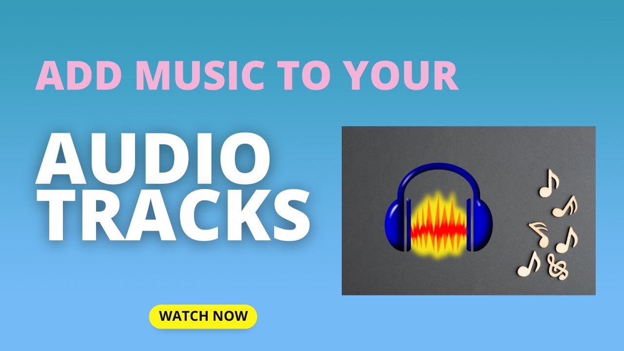 Add Music Under Voice Over with Audacity - Part 4, Become a Commercial Voice Actor