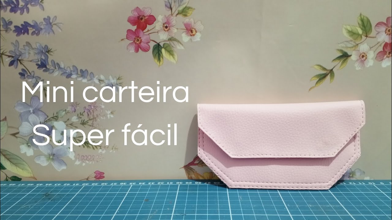 Mini Carteira Fácil de Costurar | Passo a Passo para Iniciantes