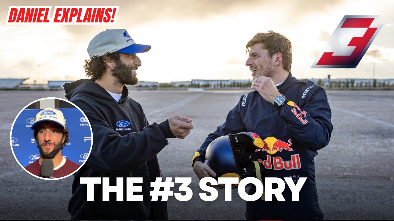 Daniel Ricciardo and the Real Story Behind Max Verstappen Taking His Iconic Number 3