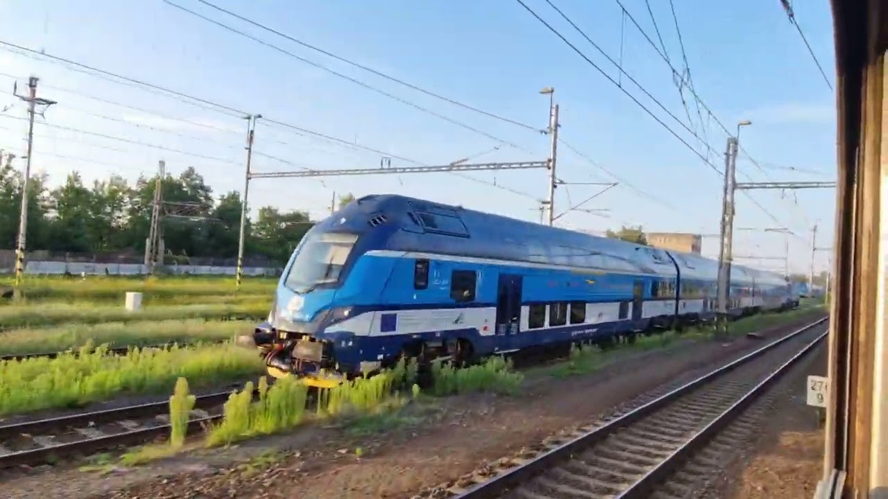 #TLK #Pirat 405/48070 wyjazd ze stacji #Bohumin w Czechach