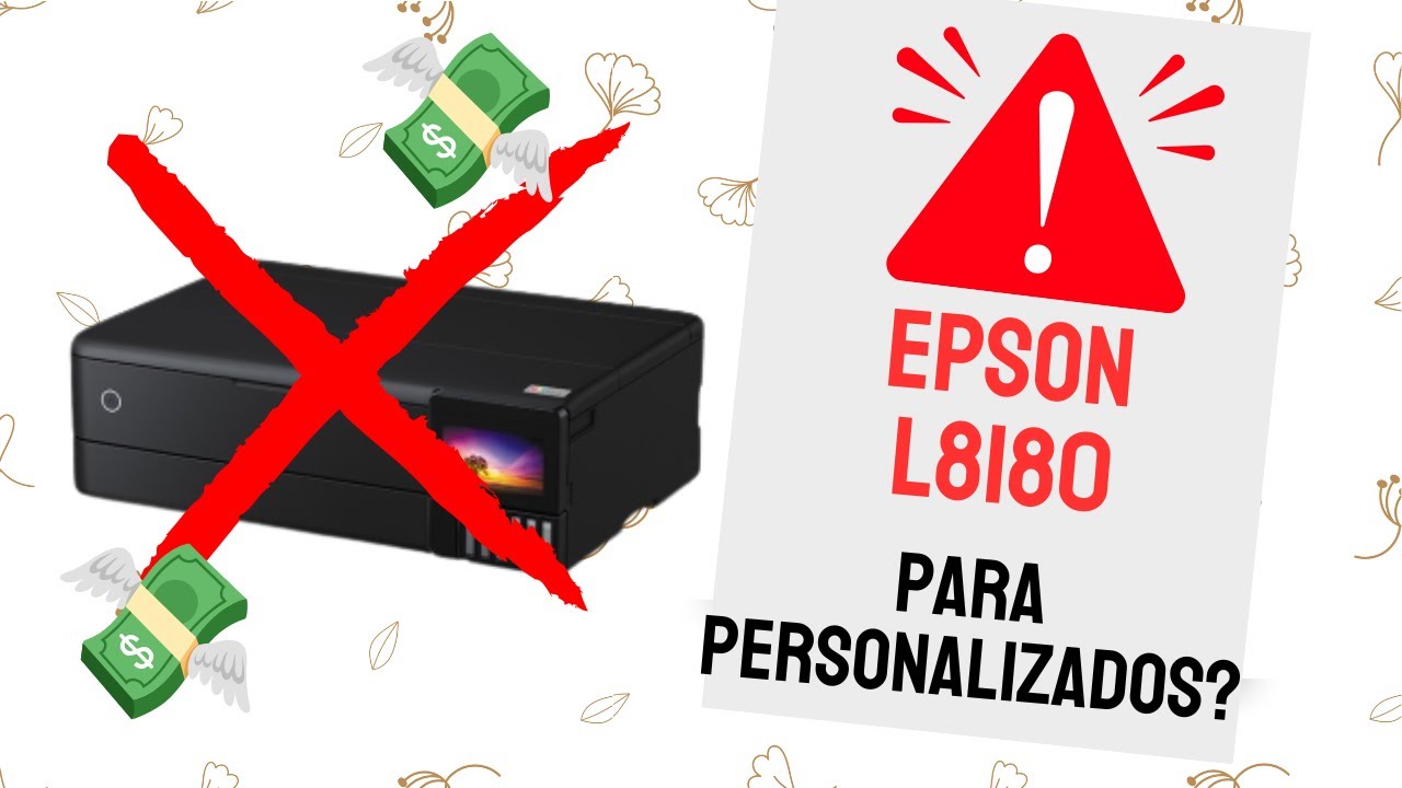Minha Experiência com a Epson L8180 para PERSONALIZADOS