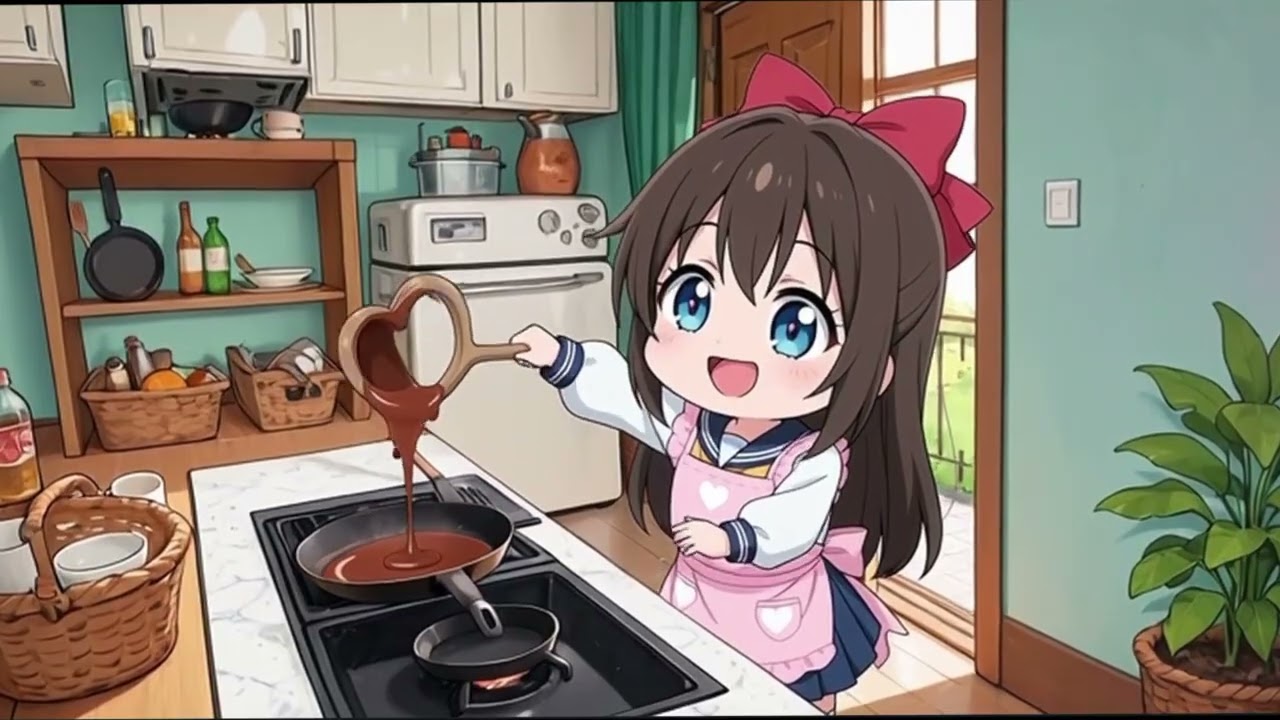 Sweet Valentine Magic! Fanmade Ai video of Shizuku from LoveLive!