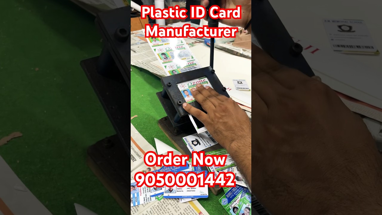 Plastic ID card School, Collage & Staff ID Card Manufacturer #idcard #idcardholder #idcards