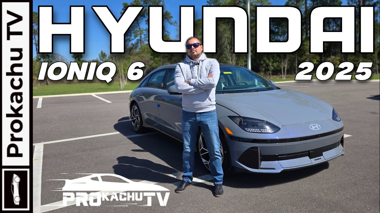 🔋 Hyundai Ioniq 6 2025 &ndash; Электрошок для Теслы! | Обзор #111 от Прокачу ТВ ⚡🚀