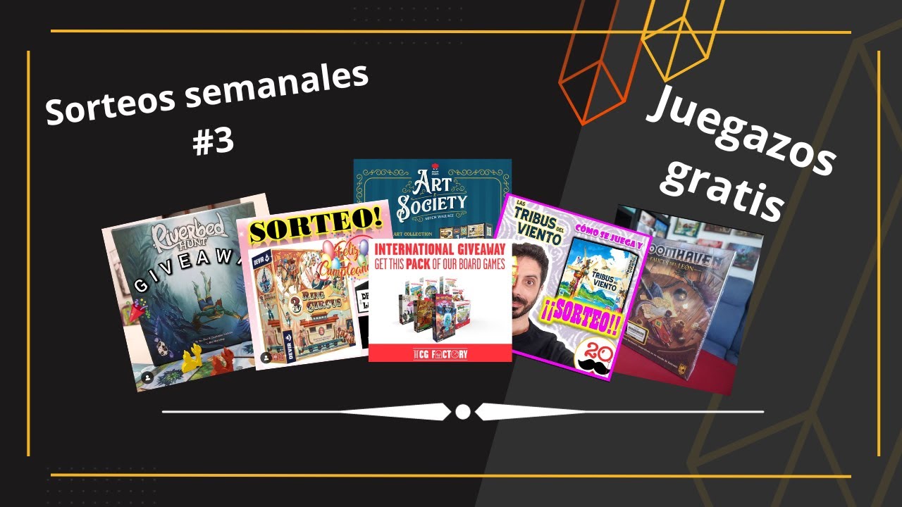 Más juegos GRATIS. SORTEOS SEMANALES #3